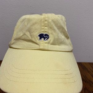 Yellow Ivory Ella baseball hat
